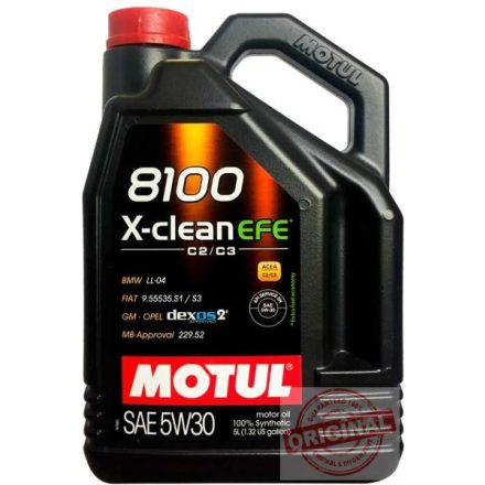 MOTUL 8100 X-CLEAN EFE 5W30 - 5L