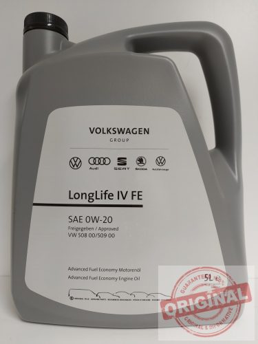 VOLKSWAGEN LONGLIFE IV FE 0W-20 - 5L (GS60577M4)