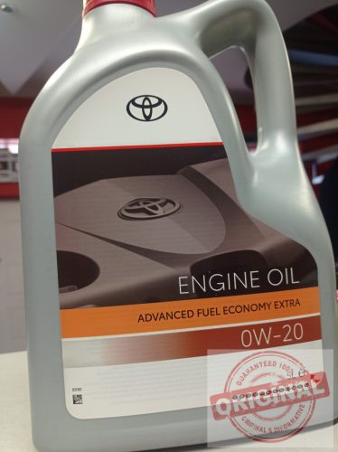 TOYOTA ADVANCED FUEL ECONOMY EXTRA 0W-20 - 5L 