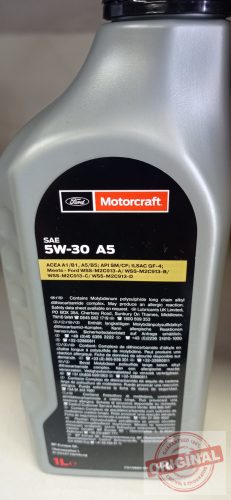 Ford Formula F 5W-30 - 1L motorolaj 	 