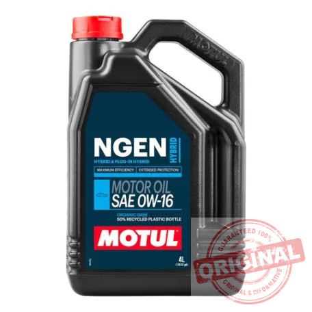 MOTUL NGEN HYBRID 0W-16 - 4L