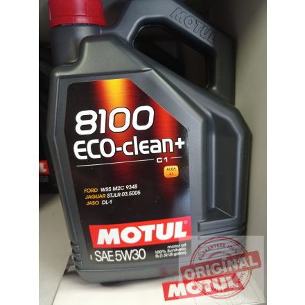 MOTUL 8100 ECO-CLEAN+ 5W-30 - 5L