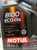 MOTUL 8100 ECO-lite 0W20 - 5L