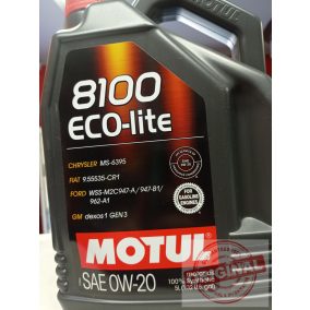MOTUL 8100 ECO-lite 0W20 - 5L