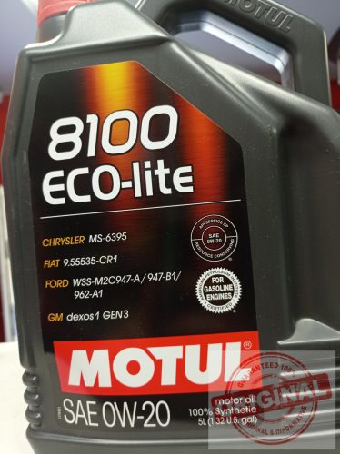 MOTUL 8100 ECO-lite 0W20 - 5L