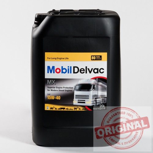 MOBIL DELVAC MODERN 15W-40 SUPER DEFENSE V4 20L ( RÉGI NEVE: DELVAC MX) 