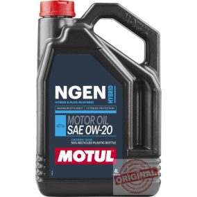 MOTUL NGEN HYBRID 0W-20 - 4L