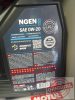 MOTUL NGEN HYBRID 0W-20 - 4L