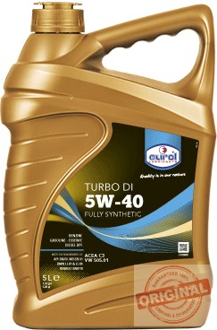 EUROL TURBO DI 5W-40 - 5L (VW 505.01) 