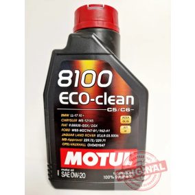 MOTUL 8100 ECO-CLEAN 0W-20 - 1L