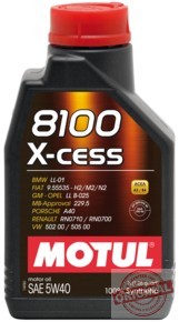 MOTUL 8100 X-CESS 5W-40 1L