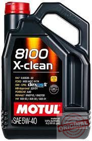 MOTUL 8100 X-CLEAN 5W-40 - 4L