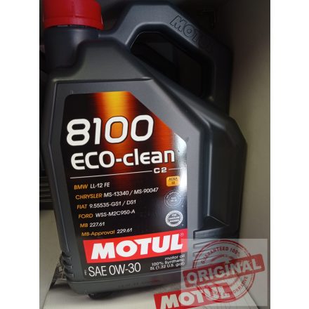 MOTUL 8100 ECO-CLEAN 0W-30 - 5L
