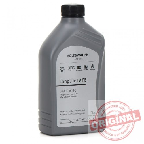 VOLKSWAGEN LONGLIFE IV FE 0W-20 - 1L (GS60577M4)