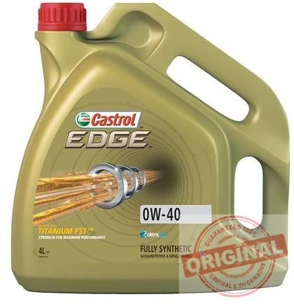 CASTROL EDGE TITANIUM FST 0W-40 - 4L