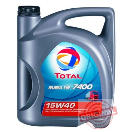 TOTAL RUBIA TIR 7400 15W40 - 5L