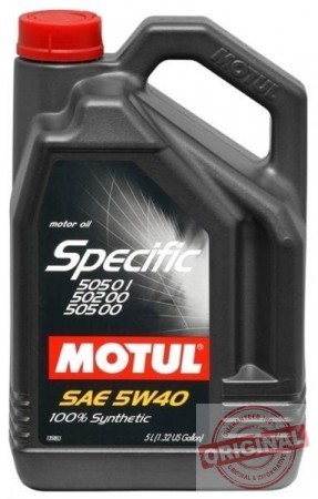 MOTUL SPECIFIC 505 01-505 00 5W-40 - 5L