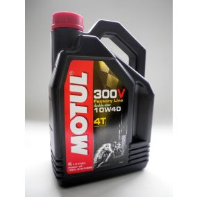 MOTUL 300V 4T FACTORY LINE 10W-40 - 4L