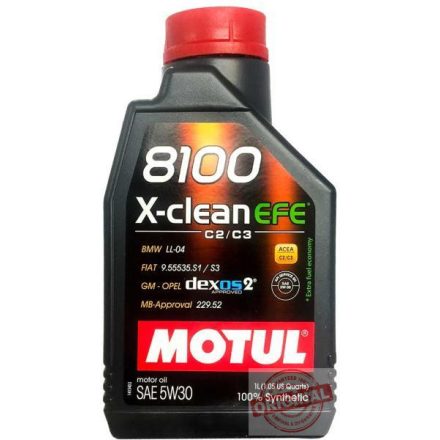 MOTUL 8100 X-CLEAN EFE 5W30 - 1L