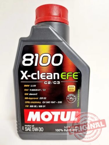 MOTUL 8100 X-CLEAN EFE 5W30 - 1L