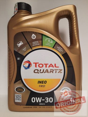 TOTAL QUARTZ INEO FIRST 0W-30 - 4L