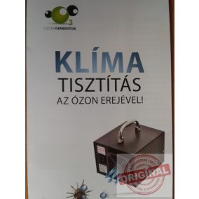 Klímatisztítás az ózon erejével