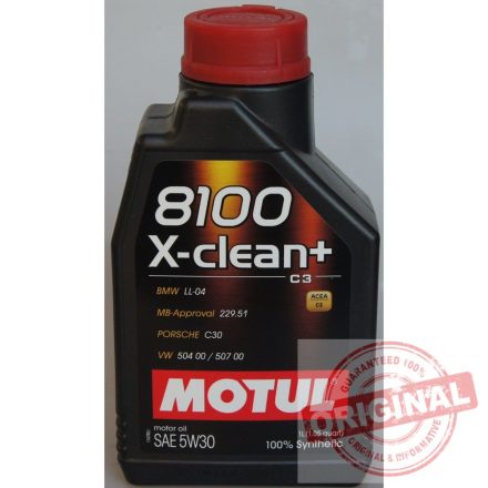 MOTUL 8100 X-CLEAN+ 5W-30 - 1L