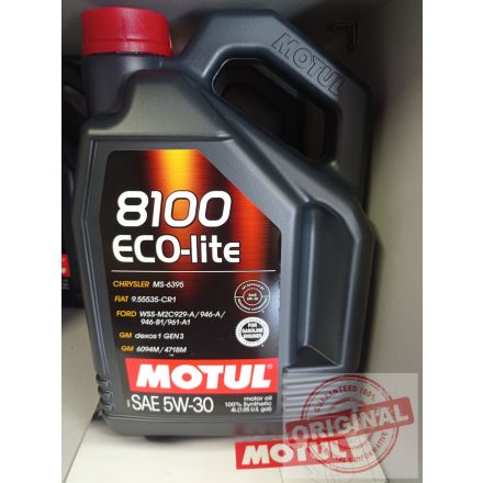 MOTUL 8100 ECO-LITE 5W-30 - 4L 