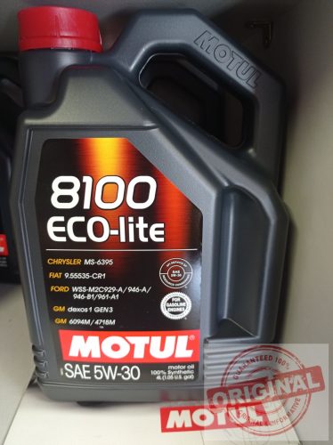 MOTUL 8100 ECO-LITE 5W-30 - 4L 