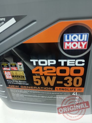 LIQUI MOLY TOP TEC 4200 5W-30 4L 
