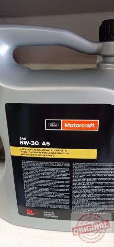 Ford Formula F 5W-30 - 5L (MOTORCRAFT)