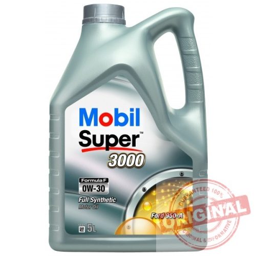 Mobil Super 3000 Formula F 0W-30 - 5L 