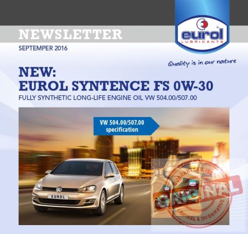 EUROL SYNTENCE FS 0W-30 - 5L 
