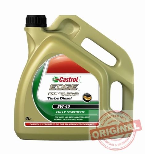 CASTROL EDGE FST TURBO DIESEL 5W-40 - 4L